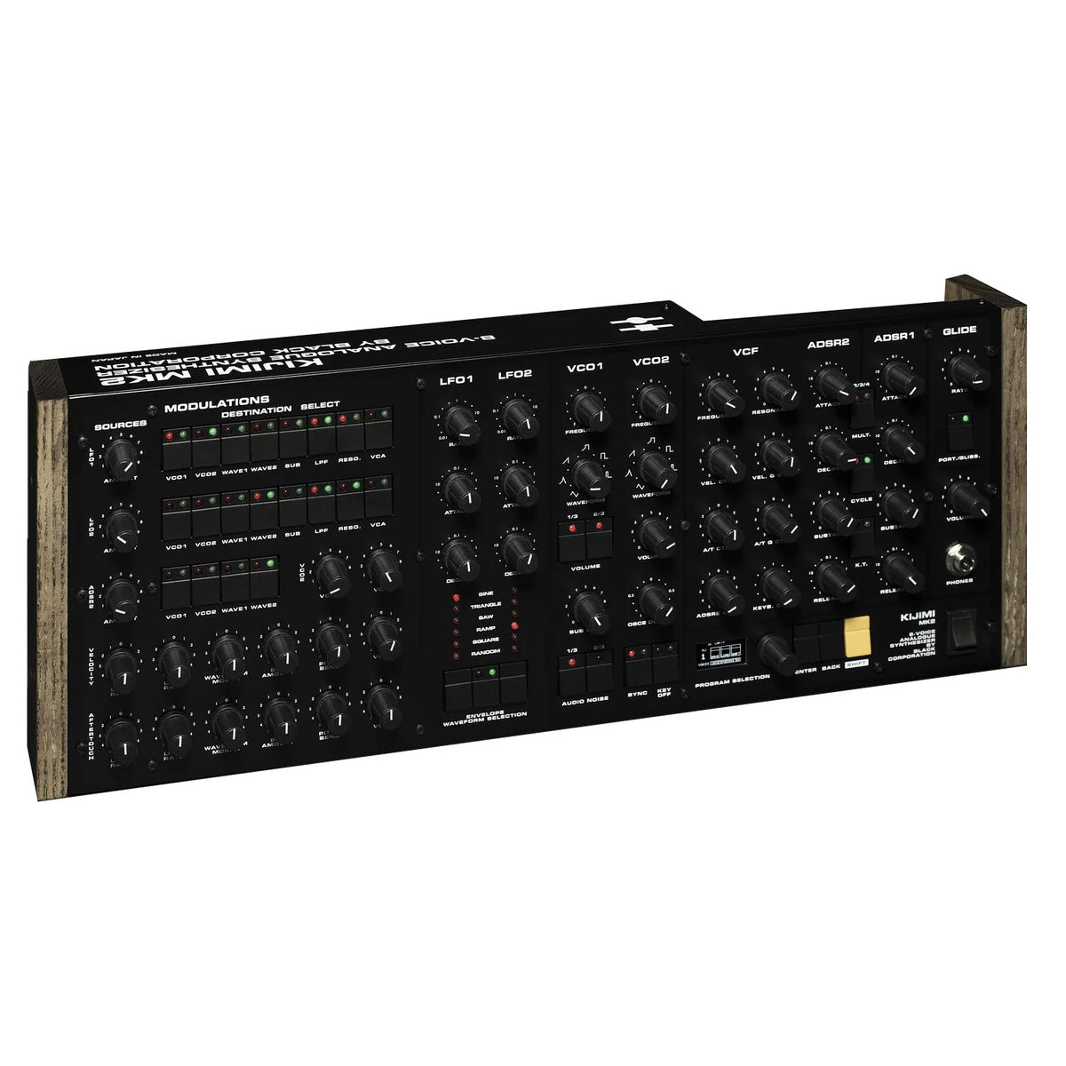 Black Corporation KIJIMI Mk2 8-Voice Polyphonic Desktop Analog Synthesizer