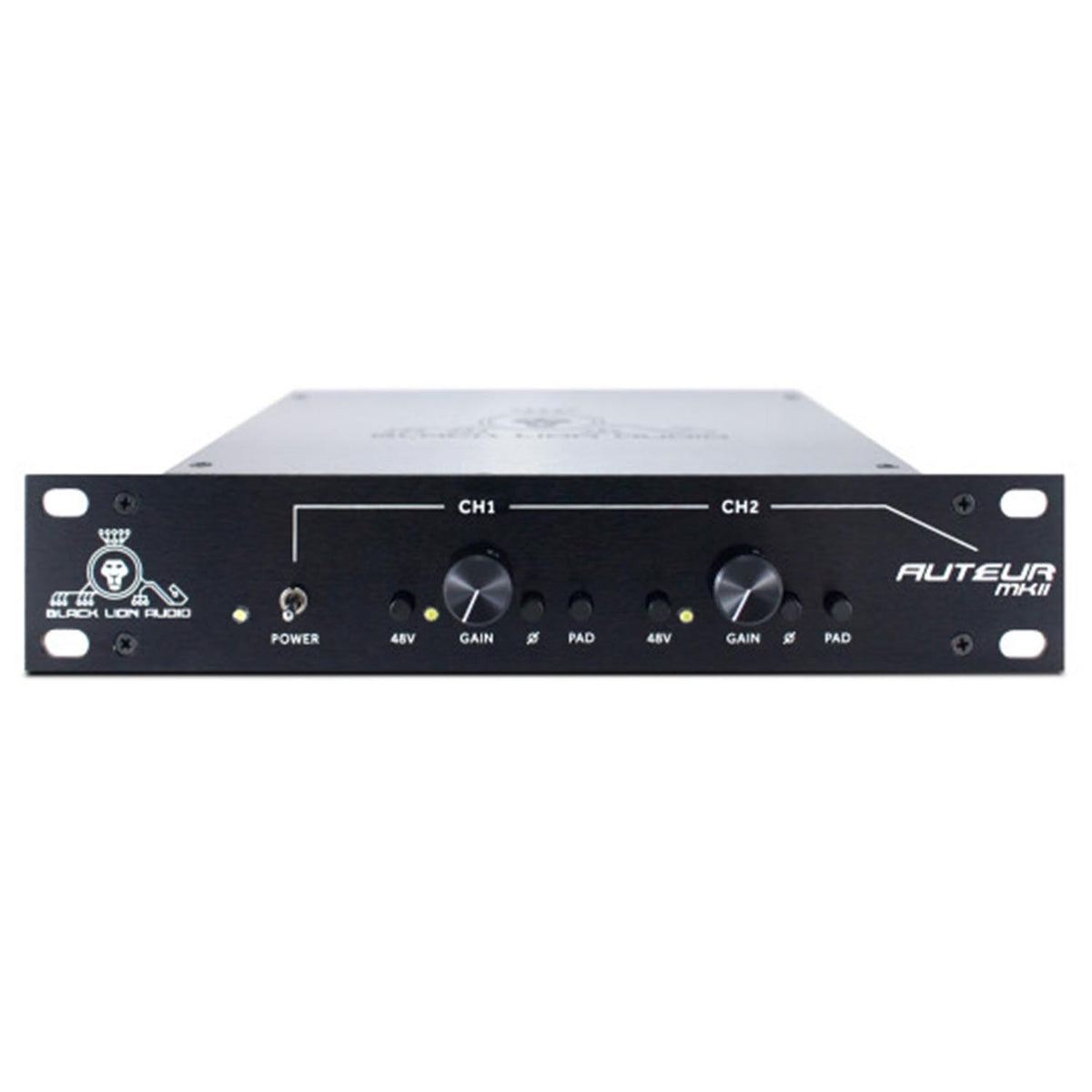 Black Lion Audio Auteur MKII Two-Channel Mic Preamp