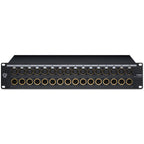 Black Lion Audio PBR XLR 32 DSub 32-Point Gold-Plated XLR/DB25 Patch Bay