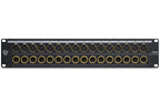 Black Lion Audio PBR XLR 32 DSub 32-Point Gold-Plated XLR/DB25 Patch Bay