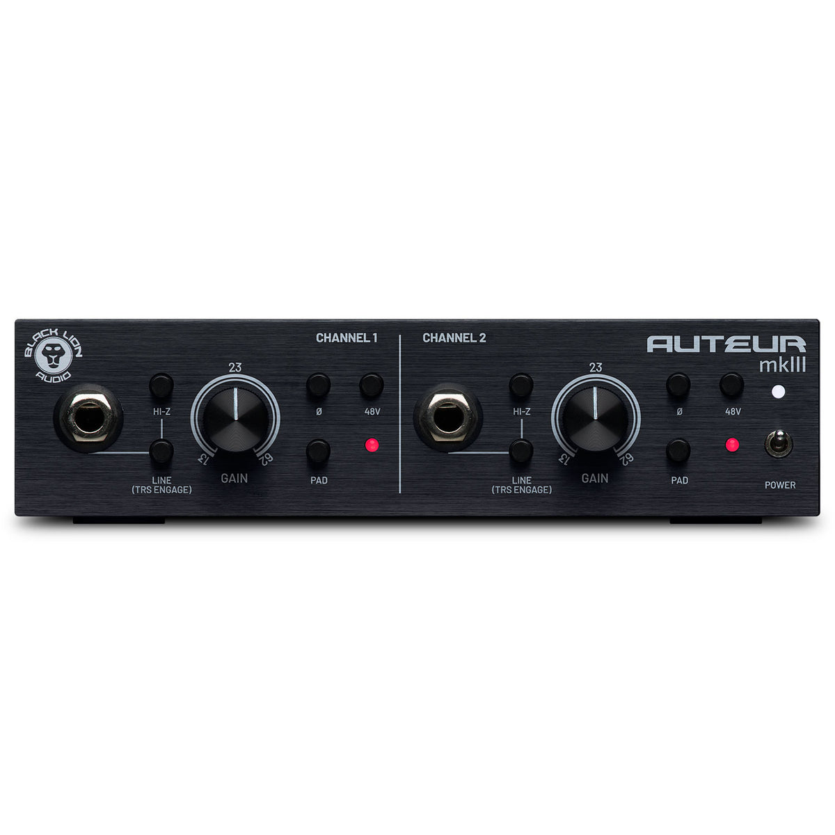 Black Lion Audio Auteur mkIII Dual-Channel Preamp