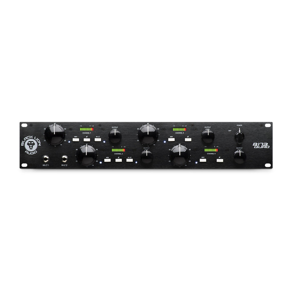 Black Lion Audio B173 Quad 4-Channnel Microphone Preamp