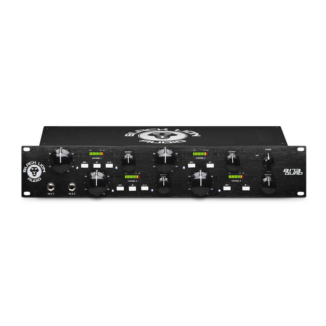 Black Lion Audio B173 Quad 4-Channnel Microphone Preamp