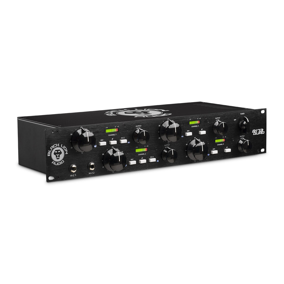 Black Lion Audio B173 Quad 4-Channnel Microphone Preamp