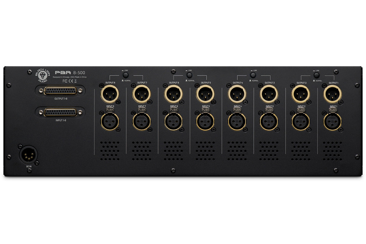 Black Lion Audio PBR 8-500 500-Series 8-Slot Rack/PSU (Demo Deal)