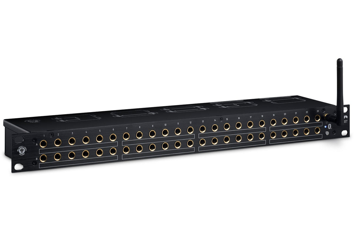 Black Lion Audio PBR TRS-BT 46-Point Gold-Plated TRS Patch Bay with Bluetooth (Demo Deal)