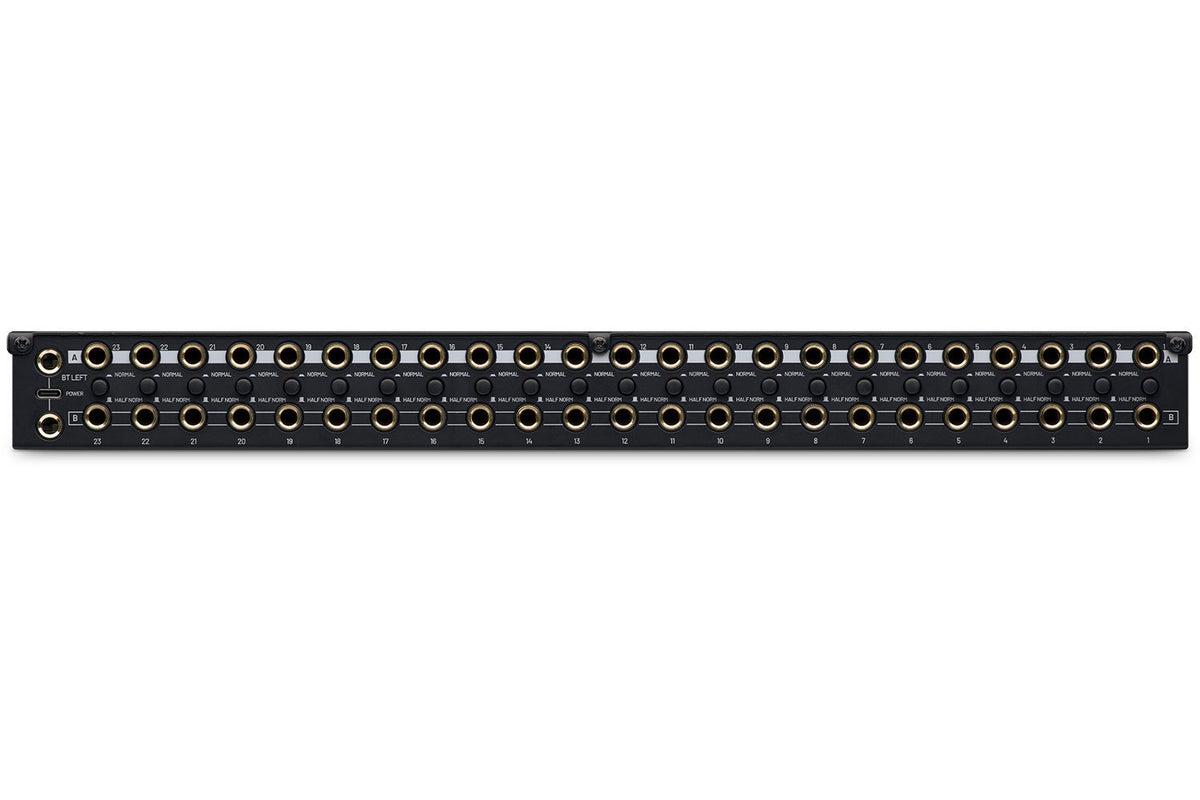 Black Lion Audio PBR TRS-BT 46-Point Gold-Plated TRS Patch Bay with Bluetooth (Demo Deal)