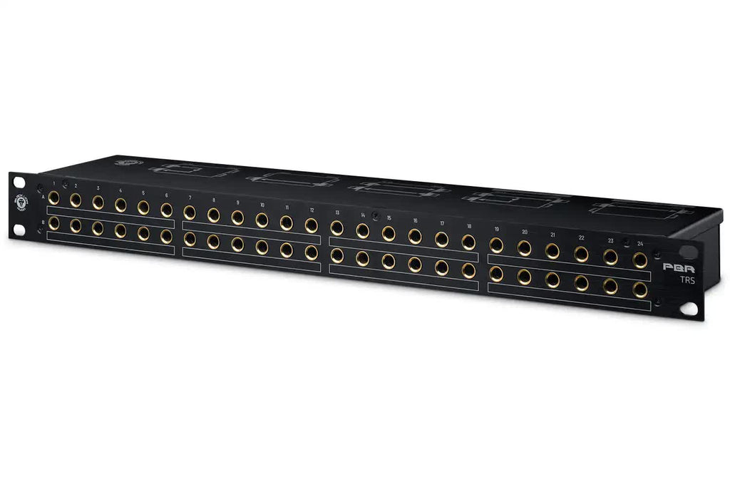 Black Lion Audio PBR-TRS 48-Point Gold Plated TRS Patch Bay