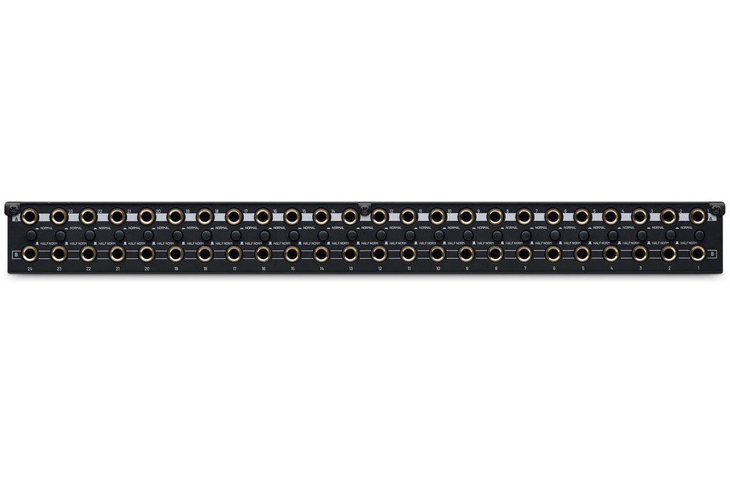 Black Lion Audio PBR-TRS 48-Point Gold Plated TRS Patch Bay