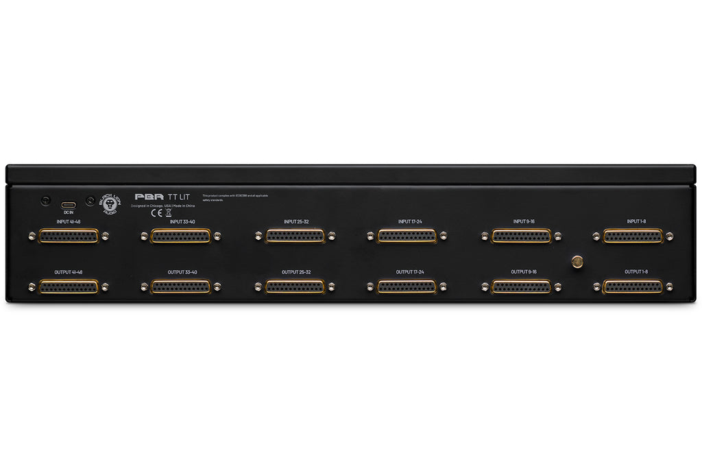 Black Lion Audio PBR TT LIT 96-Point Gold-Plated Patch Bay