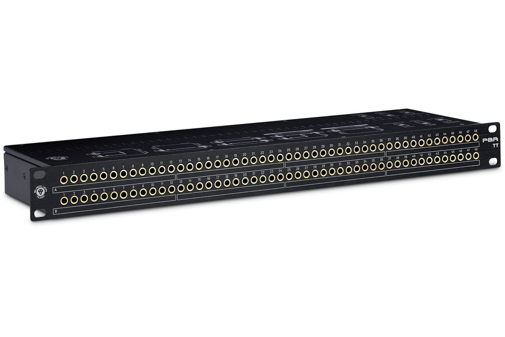 Black Lion Audio PBR-TT 96-Point Gold-Plated TT/DB25 Patch Bay
