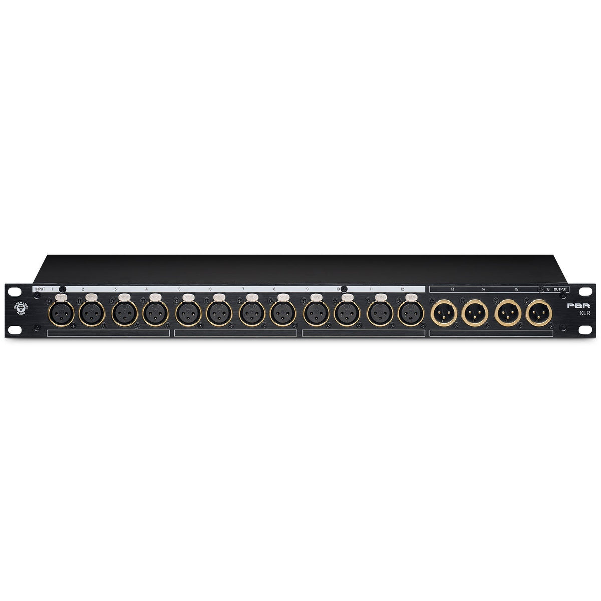 Black Lion Audio PBR-XLR 16-Point Gold Plated XLR Patch Bay (Demo Deal)