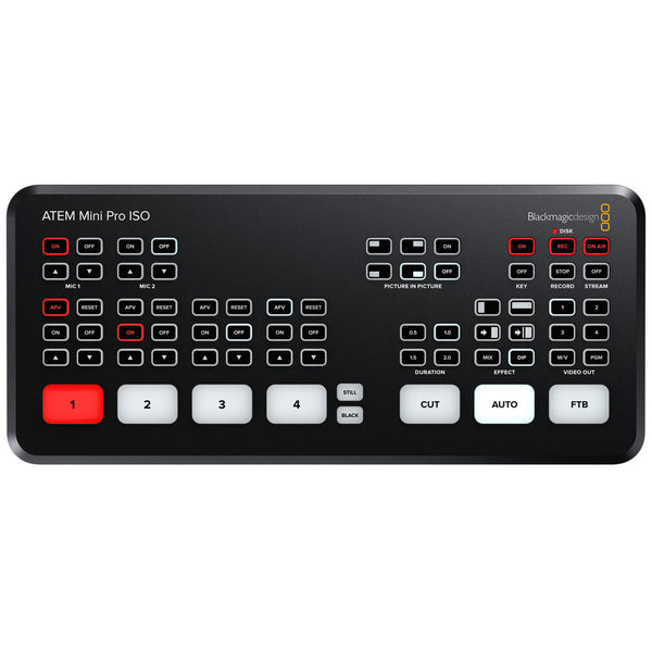 DJ機材 Blackmagicdesign ATEM Mini Pro Blackmagic Design ATEM Mini Pro ISO – Vintage King