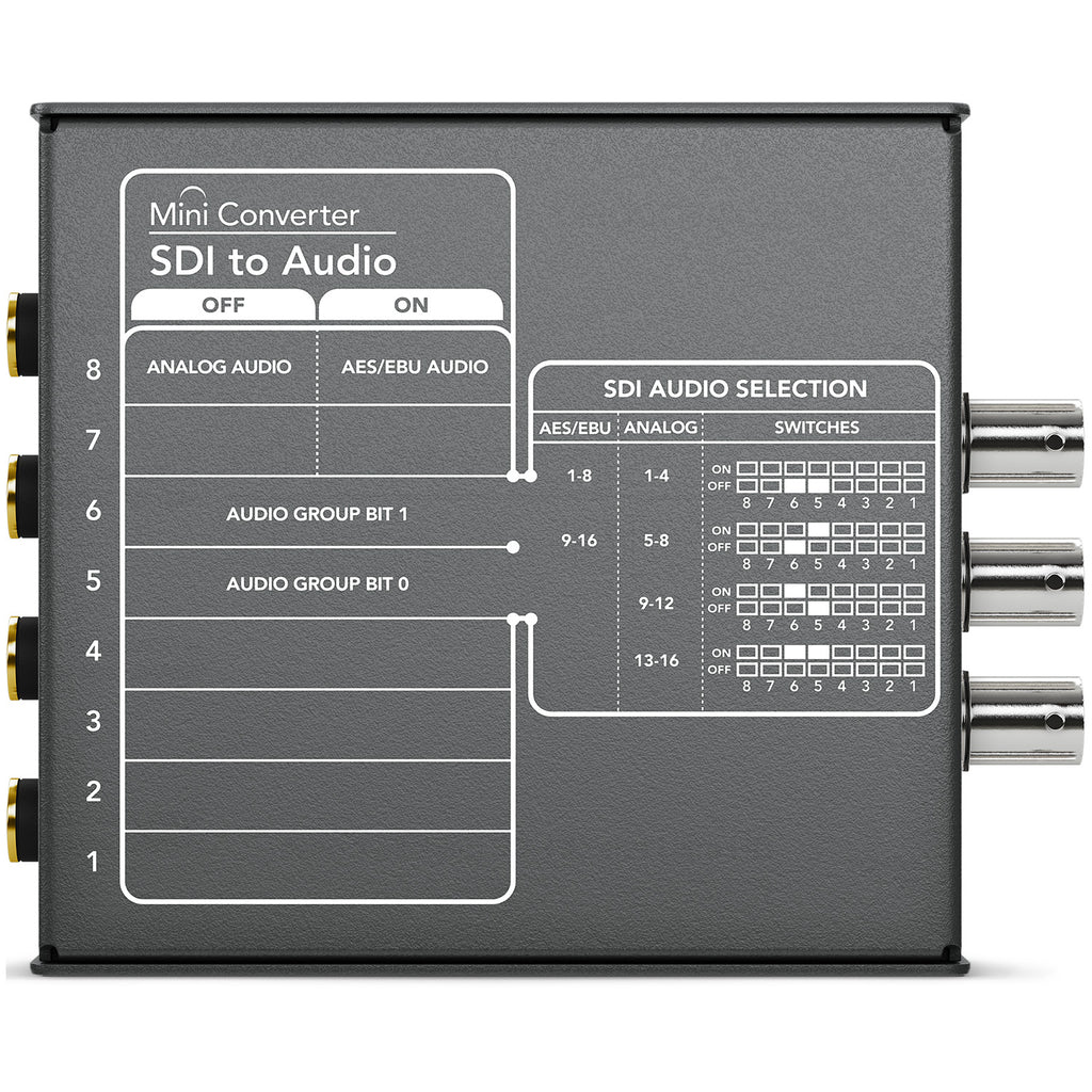 Blackmagic Design SDI to Audio Mini Converter