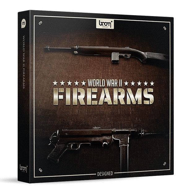 Boom Library World War II Firearms Designed - Electronic Delivery