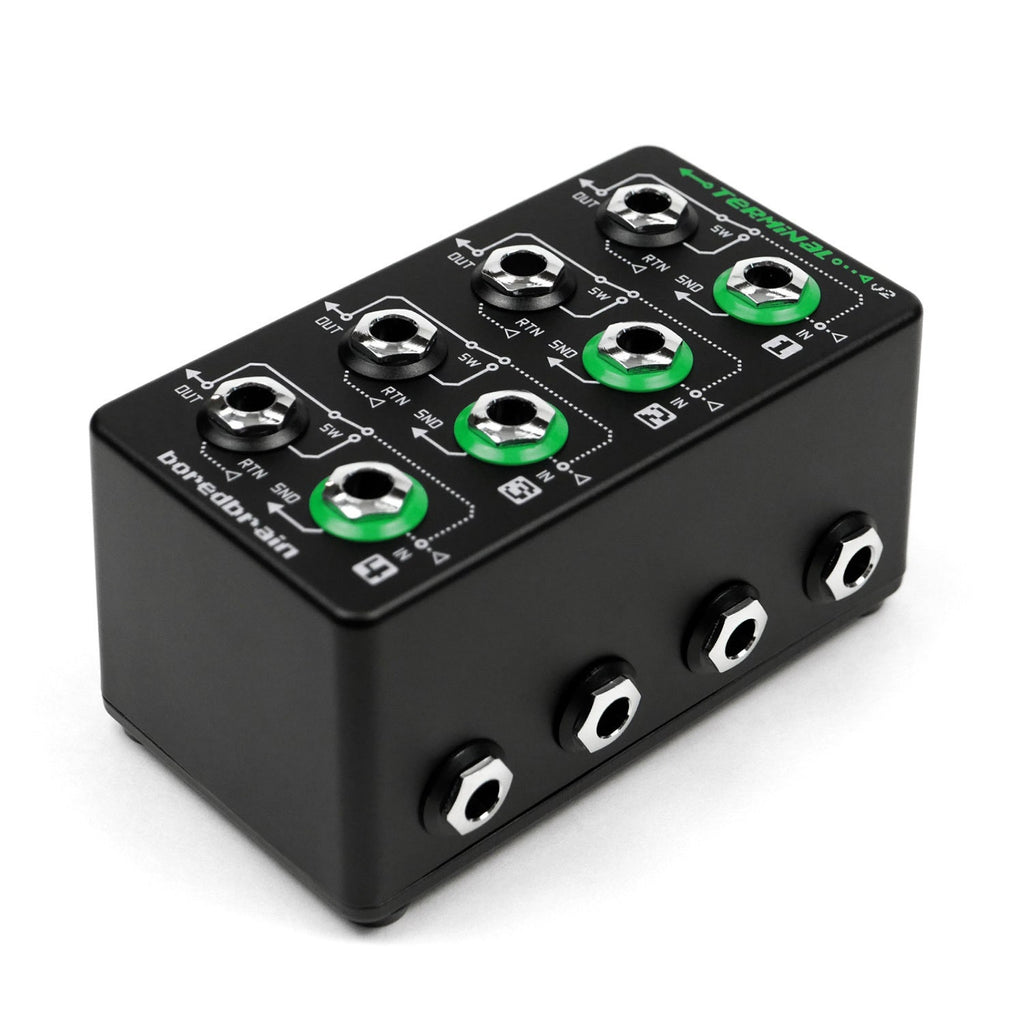 Boredbrain Music Terminal v2 Pedal Signal Router (Demo Deal)