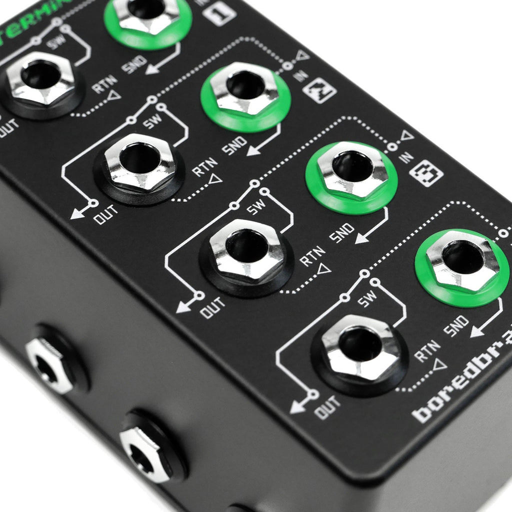 Boredbrain Music Terminal v2 Pedal Signal Router (Demo Deal)