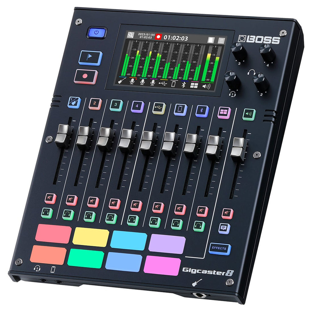 Boss Gigcaster 8 Streaming Mixer