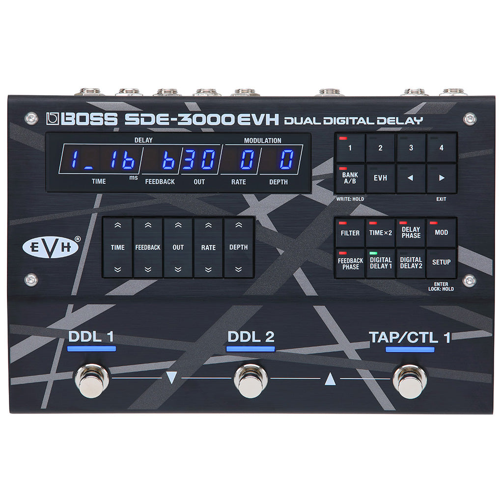 Boss SDE-3000EVH Dual Digital Delay Pedal