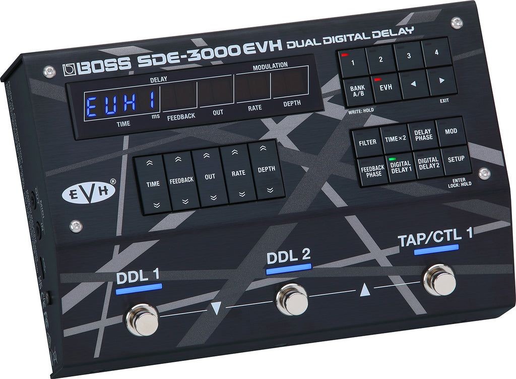 Boss SDE-3000EVH Dual Digital Delay Pedal