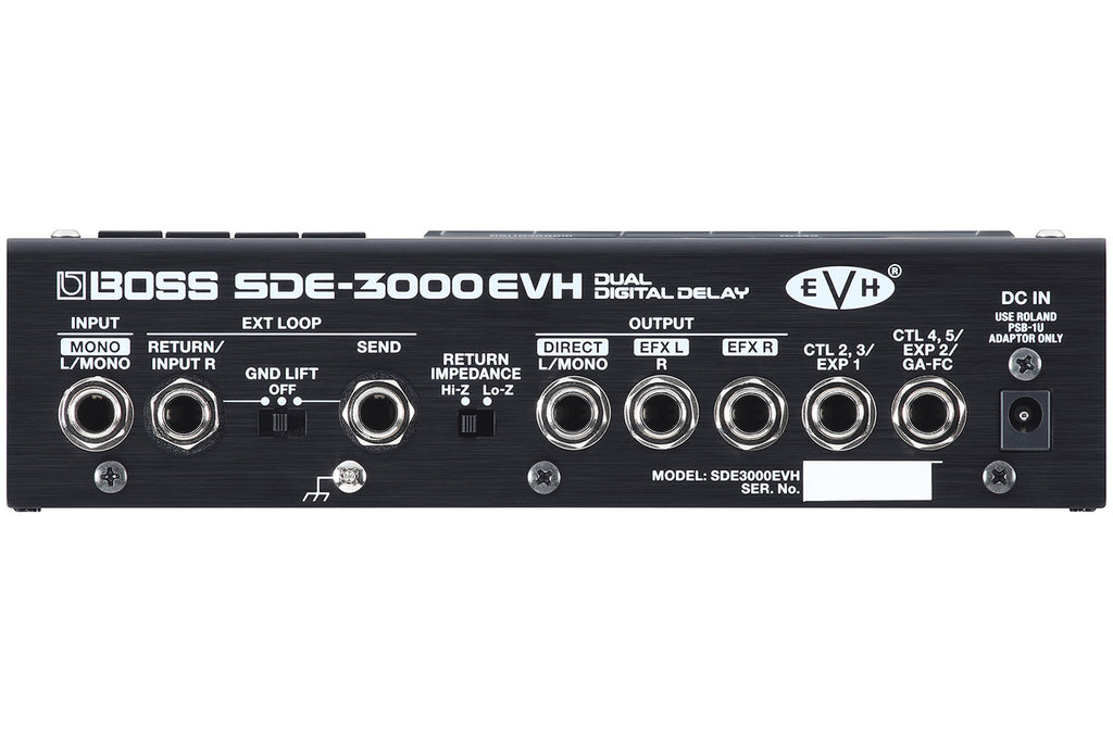 Boss SDE-3000EVH Dual Digital Delay Pedal