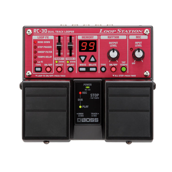 ギター BOSS RC-3 Loop Station Boss RC-30 Loop Station Twin Guitar Pedal – Vintage King