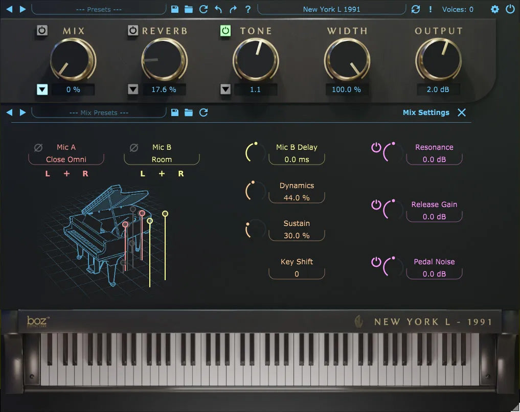Boz Digital All Pro Pianos Bundle - Electronic Delivery