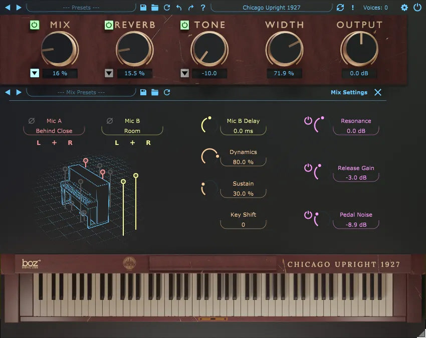 Boz Digital All Pro Pianos Bundle - Electronic Delivery