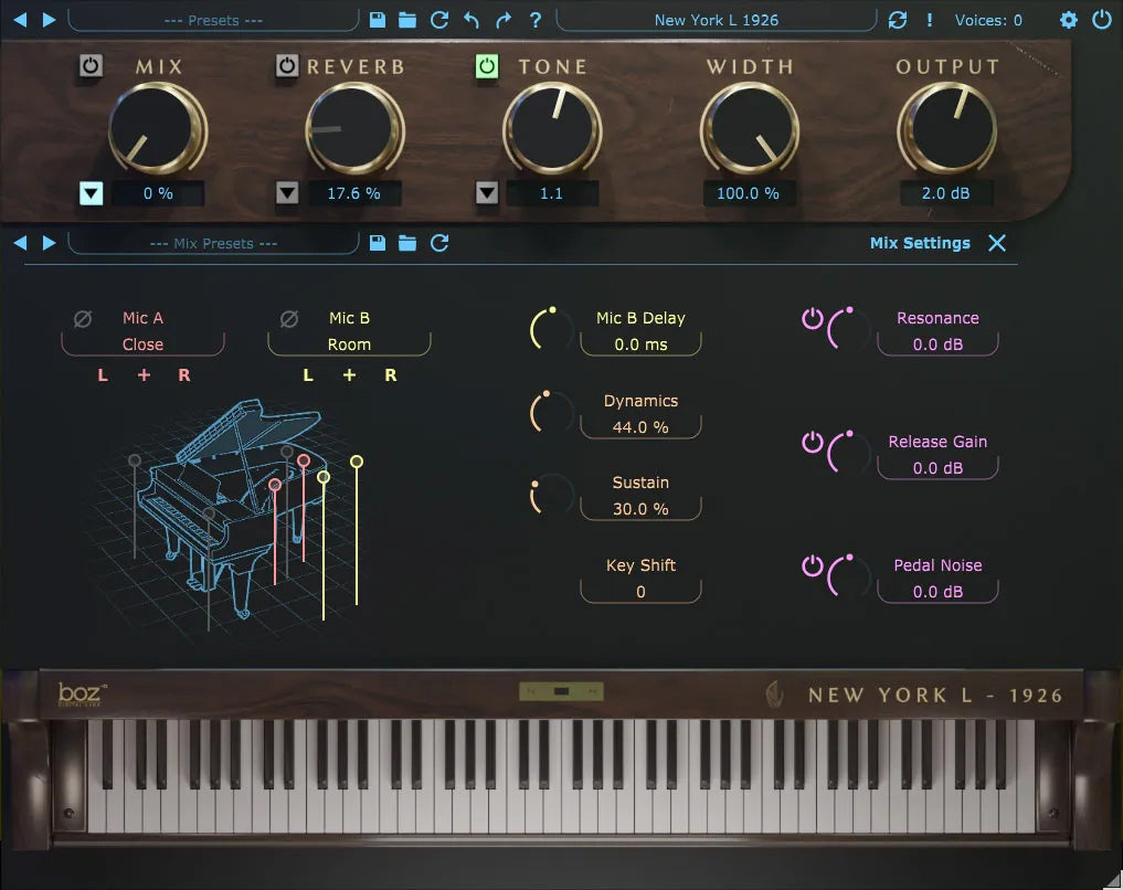 Boz Digital All Pro Pianos Bundle - Electronic Delivery