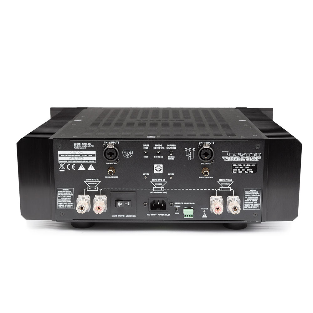 Bryston 4B3 PRO 300-Watt Stereo Power Amplifier