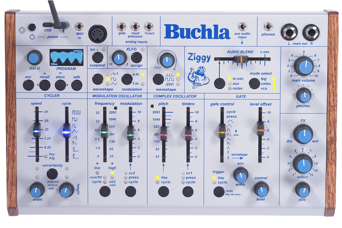 Buchla Ziggy Analog Desktop Synthesizer