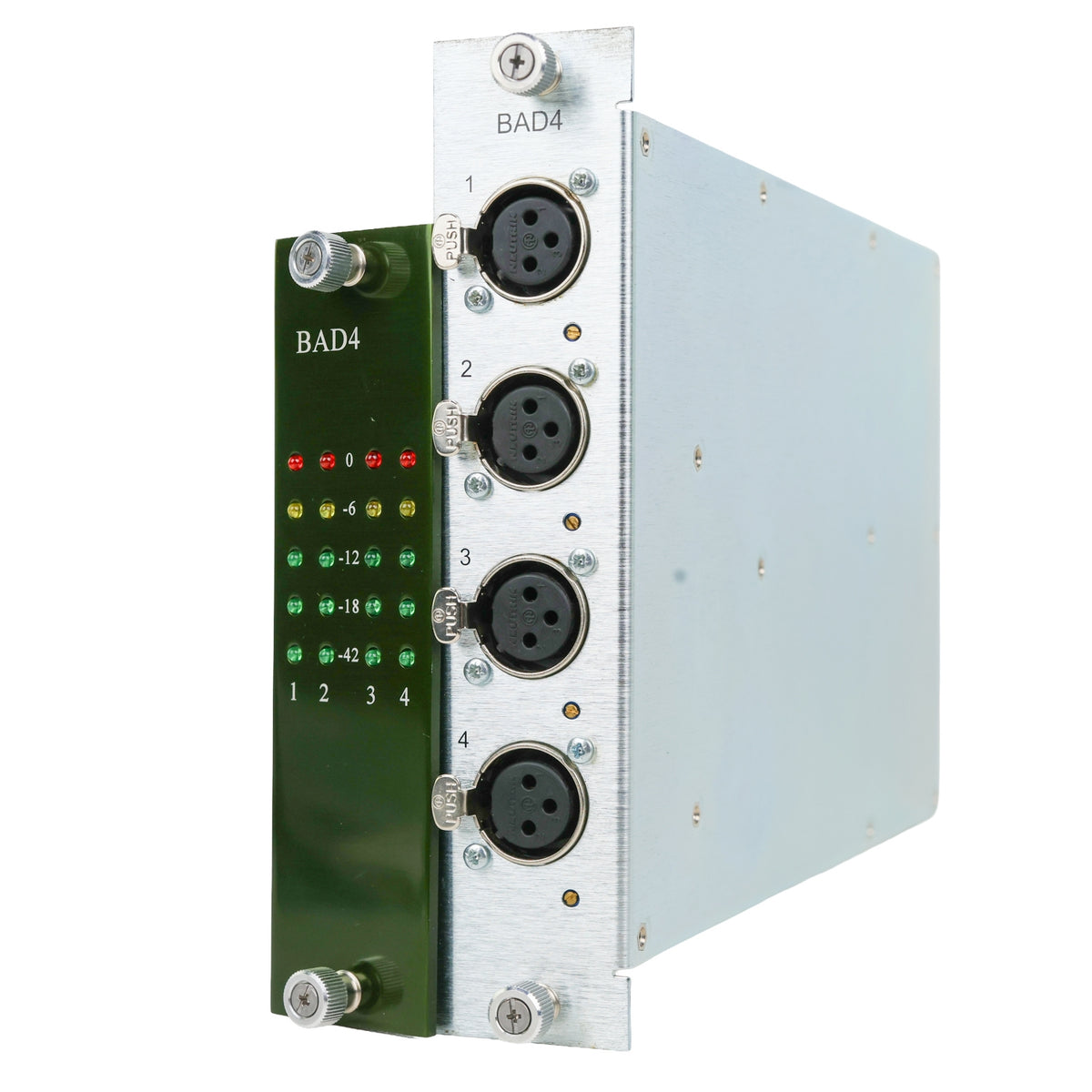 BURL Audio BAD4 4-Channel A/D Card for Mothership 2 #0795 (Used) 1