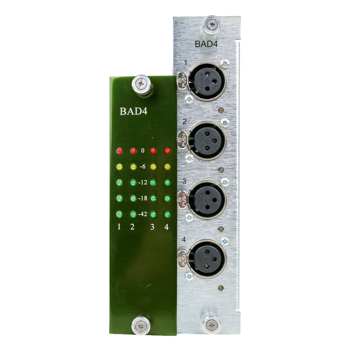 BURL Audio BAD4 4-Channel A/D Card for Mothership 2 #0795 (Used)