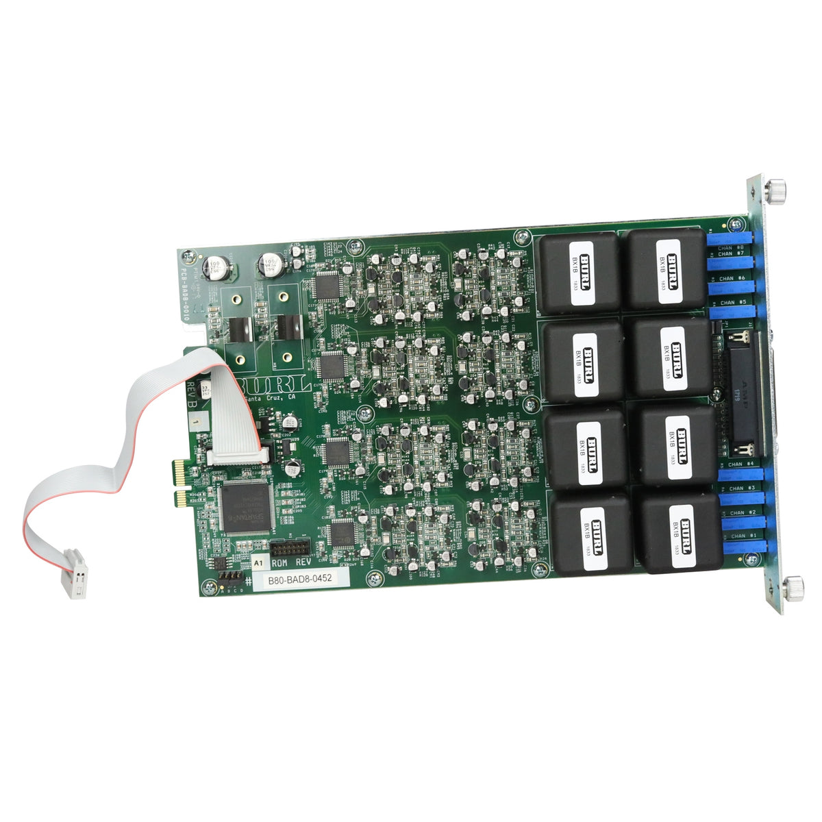 BURL Audio BAD8 8-Channel A/D Daughter Card for B80 Mothership #0452 (Used)