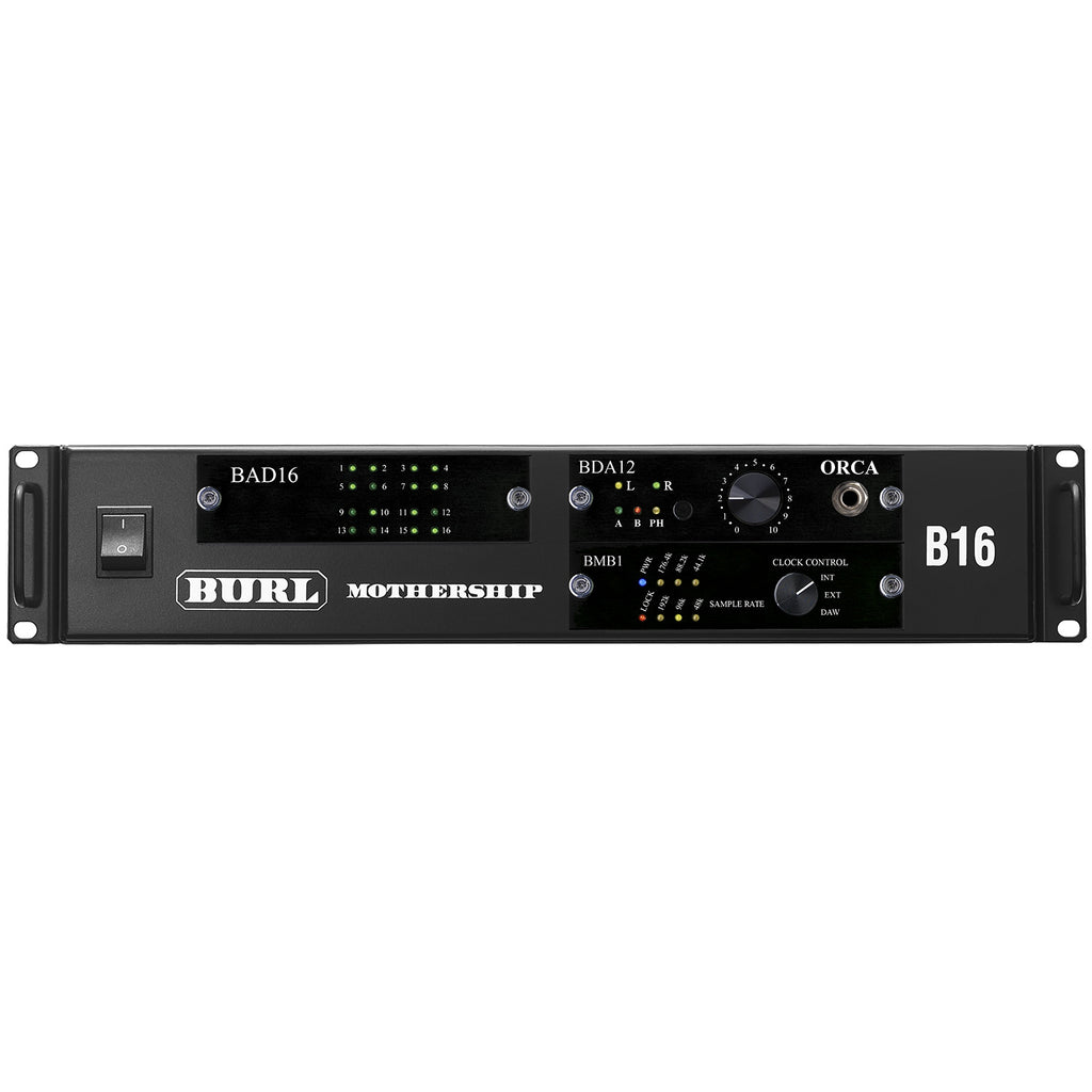 BURL Audio B16 MOTHERSHIP 3 with BMB1 Digilink Motherboard and BAD16, BDA12 Daughter Cards