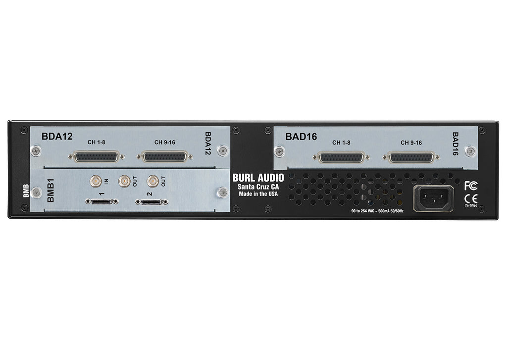 BURL Audio B16 MOTHERSHIP 3 with BMB1 Digilink Motherboard and BAD16, BDA12 Daughter Cards