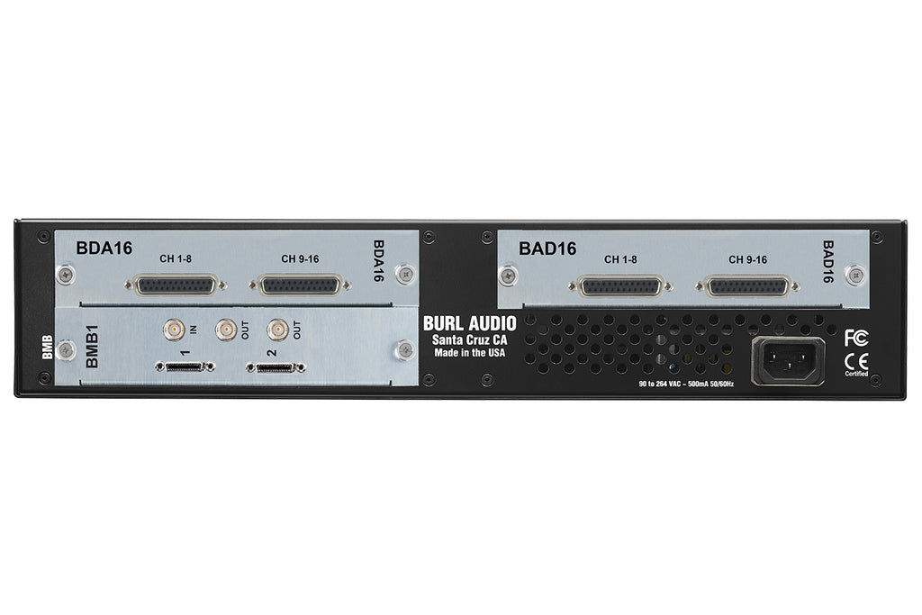 BURL Audio B16 MOTHERSHIP 3 with BMB1 Digilink Motherboard and BAD16, BDA16 Daughter Cards (Demo Deal)