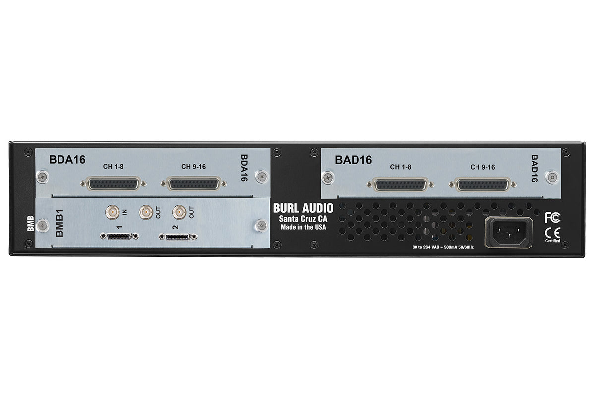 BURL Audio B16 MOTHERSHIP 3 with BMB1 Digilink Motherboard and BAD16, BDA16 Daughter Cards (Demo Deal)