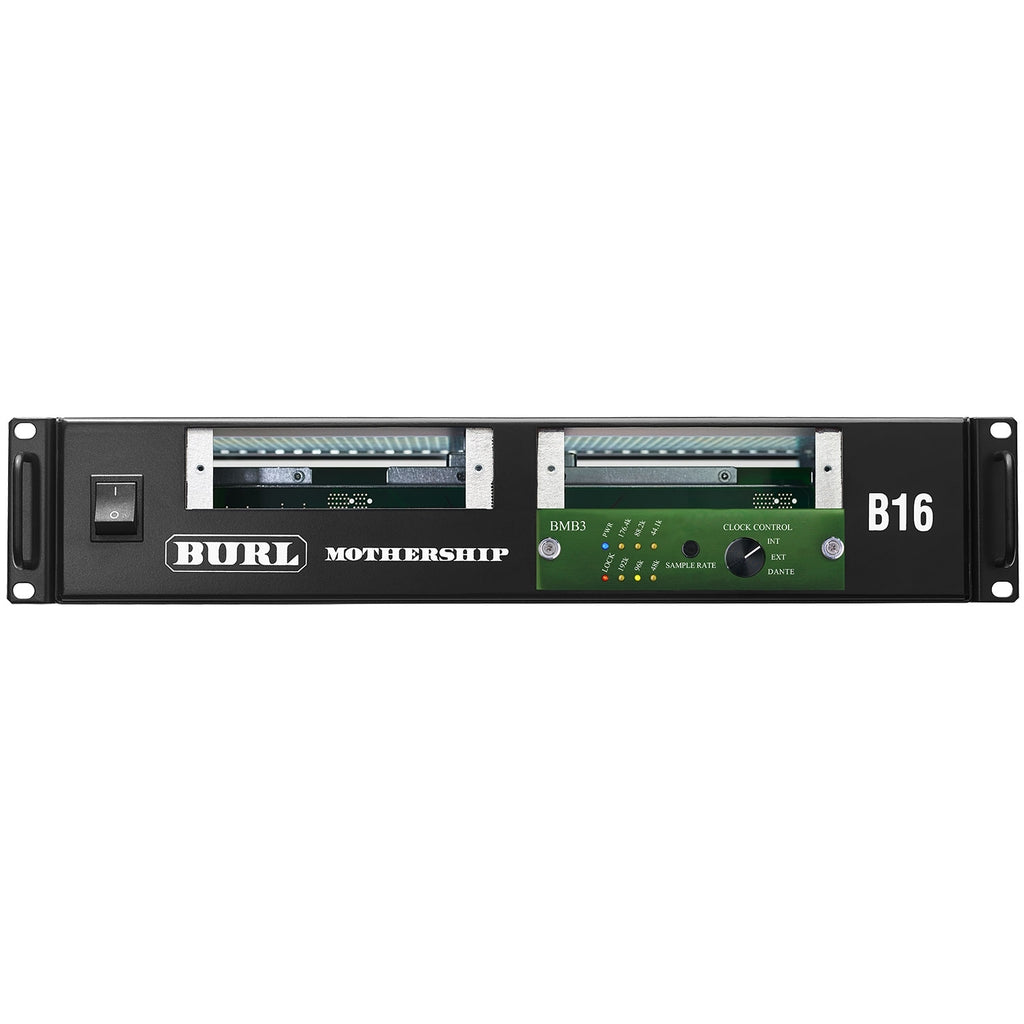 BURL Audio B16 Mothership AD/DA Converter with BMB3 Dante Motherboard