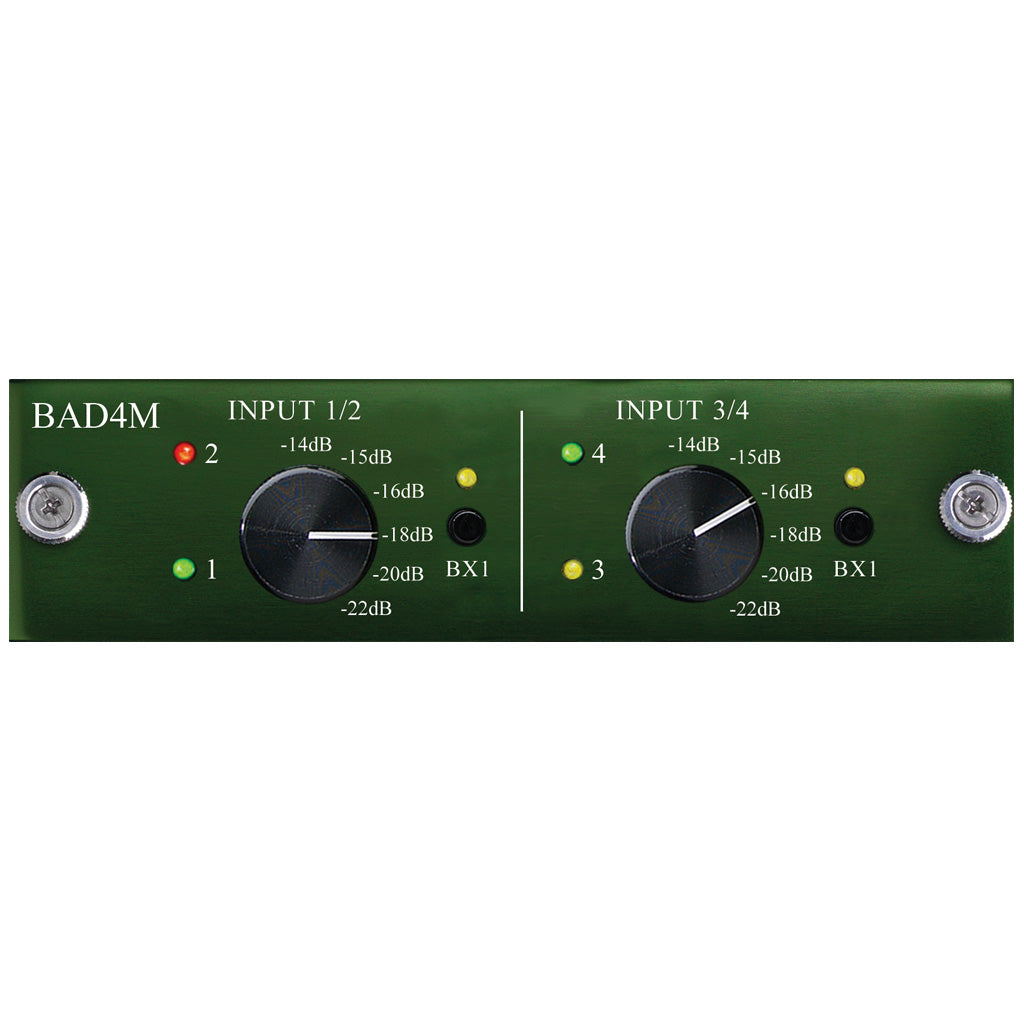 BURL Audio BAD4M-1114 4-Channel ADC Daughter Card for B16 Mothership