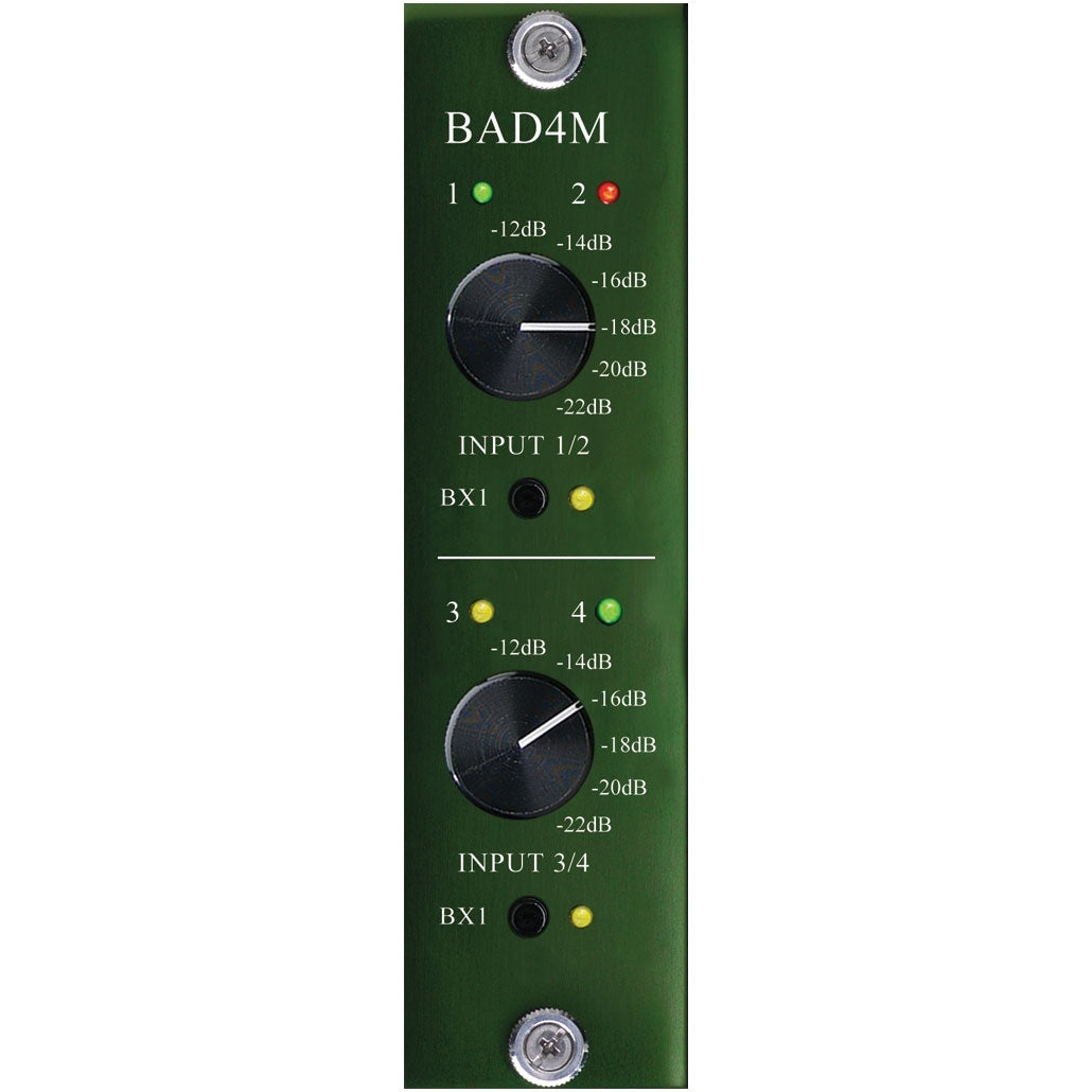 BURL Audio BAD4M 4-Channel ADC Daughter Card for B80 Mothership