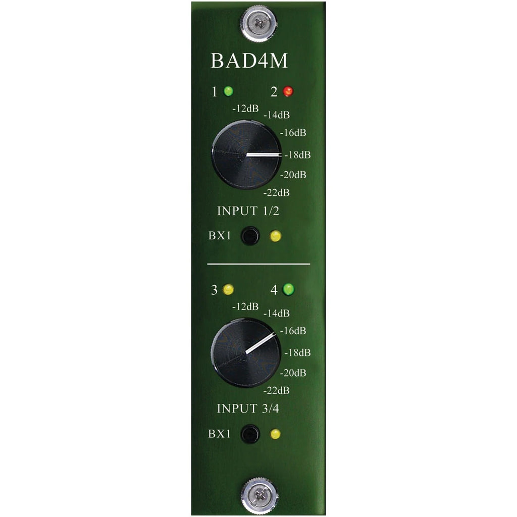 BURL Audio BAD4M 4-Channel ADC Daughter Card for B80 Mothership (B-Stock)