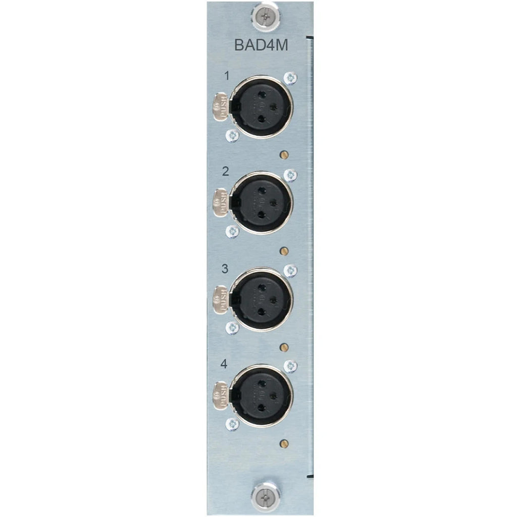 BURL Audio BAD4M 4-Channel ADC Daughter Card for B80 Mothership (B-Stock)