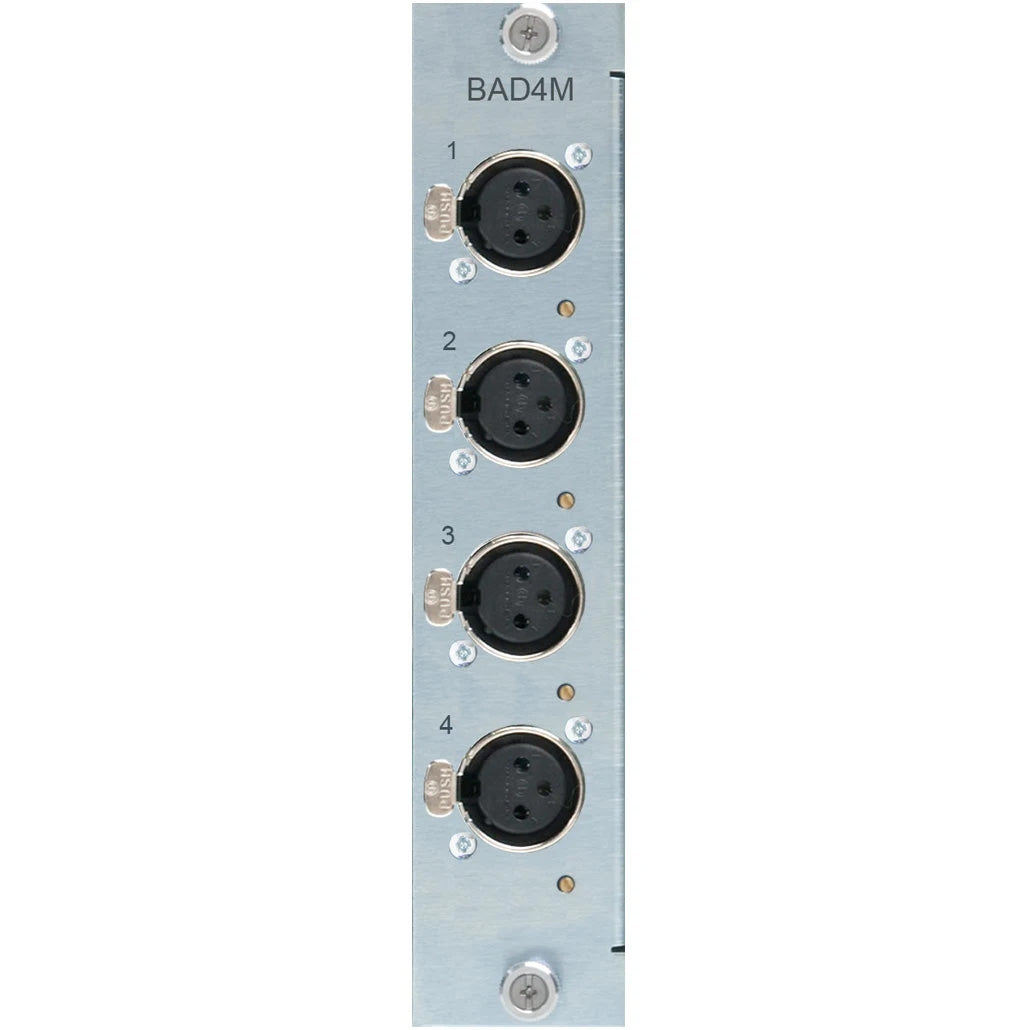 BURL Audio BAD4M 4-Channel ADC Daughter Card for B80 Mothership (B-Stock)