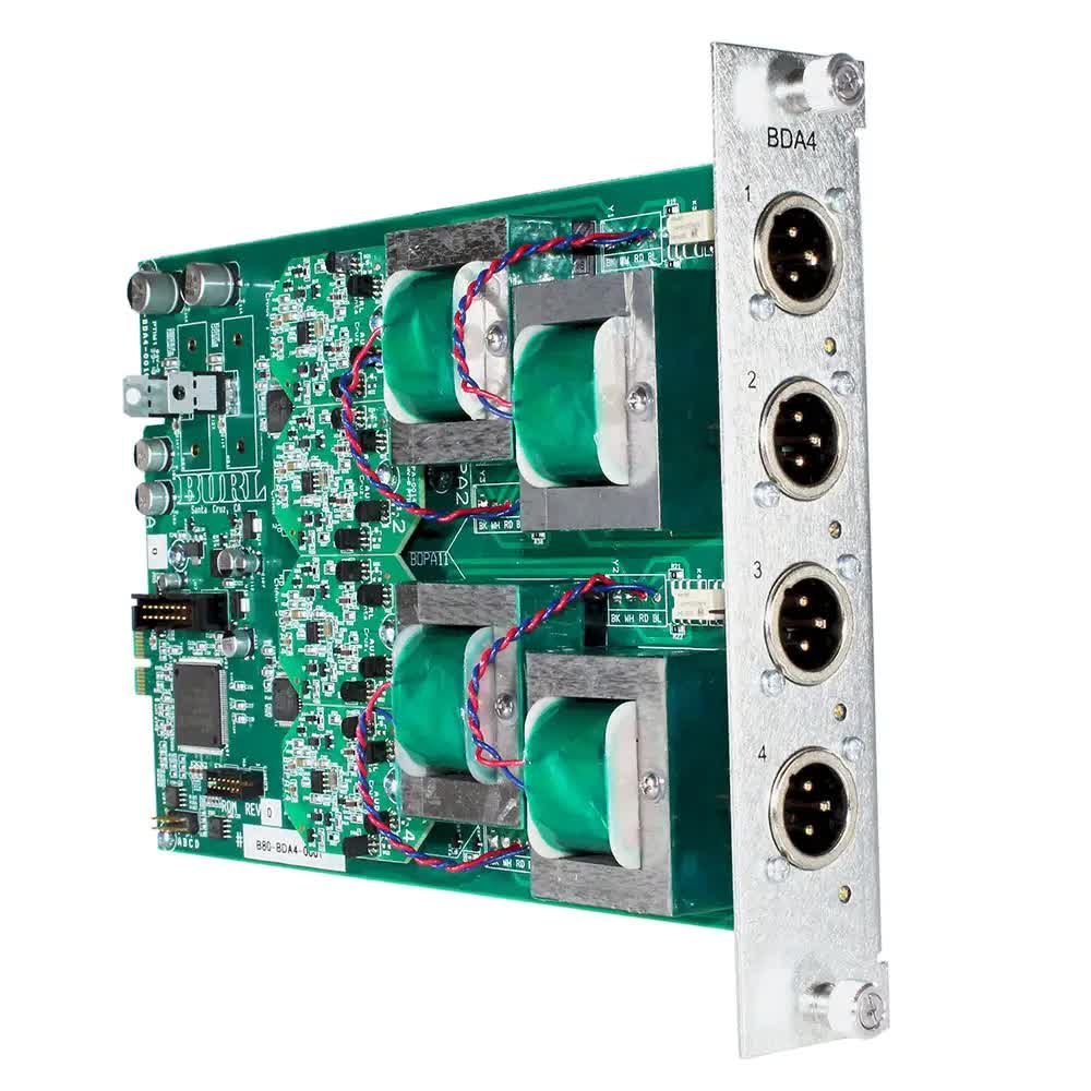 BURL Audio BDA4 4-Channel D/A Daughter Card for B80 Mothership