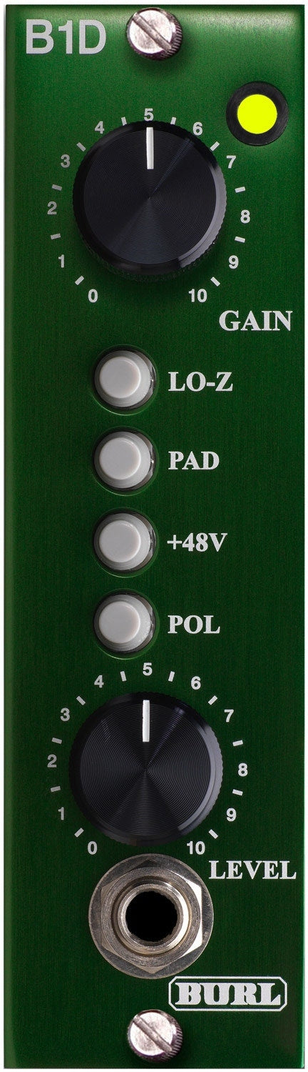 BURL Audio B1D 500 Series Mic Preamp/DI