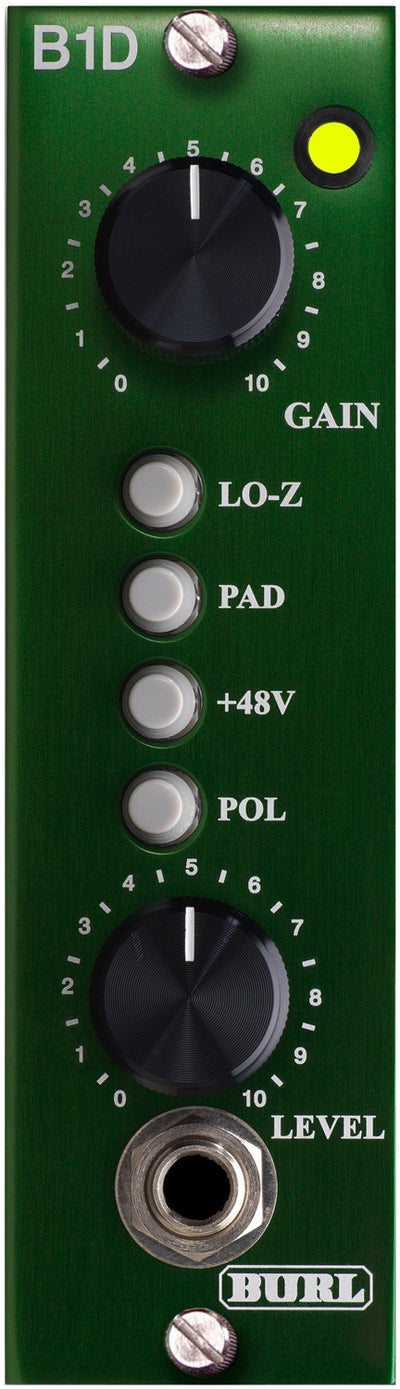 BURL Audio B1D 500 Series Mic Preamp/DI