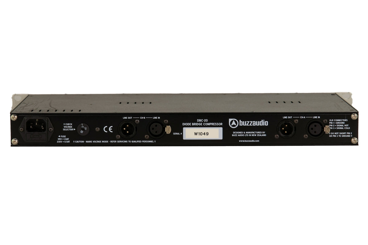 Buzz Audio DBC-20 Dual-Channel Diode Bridge Compressor #W1049 (Used)
