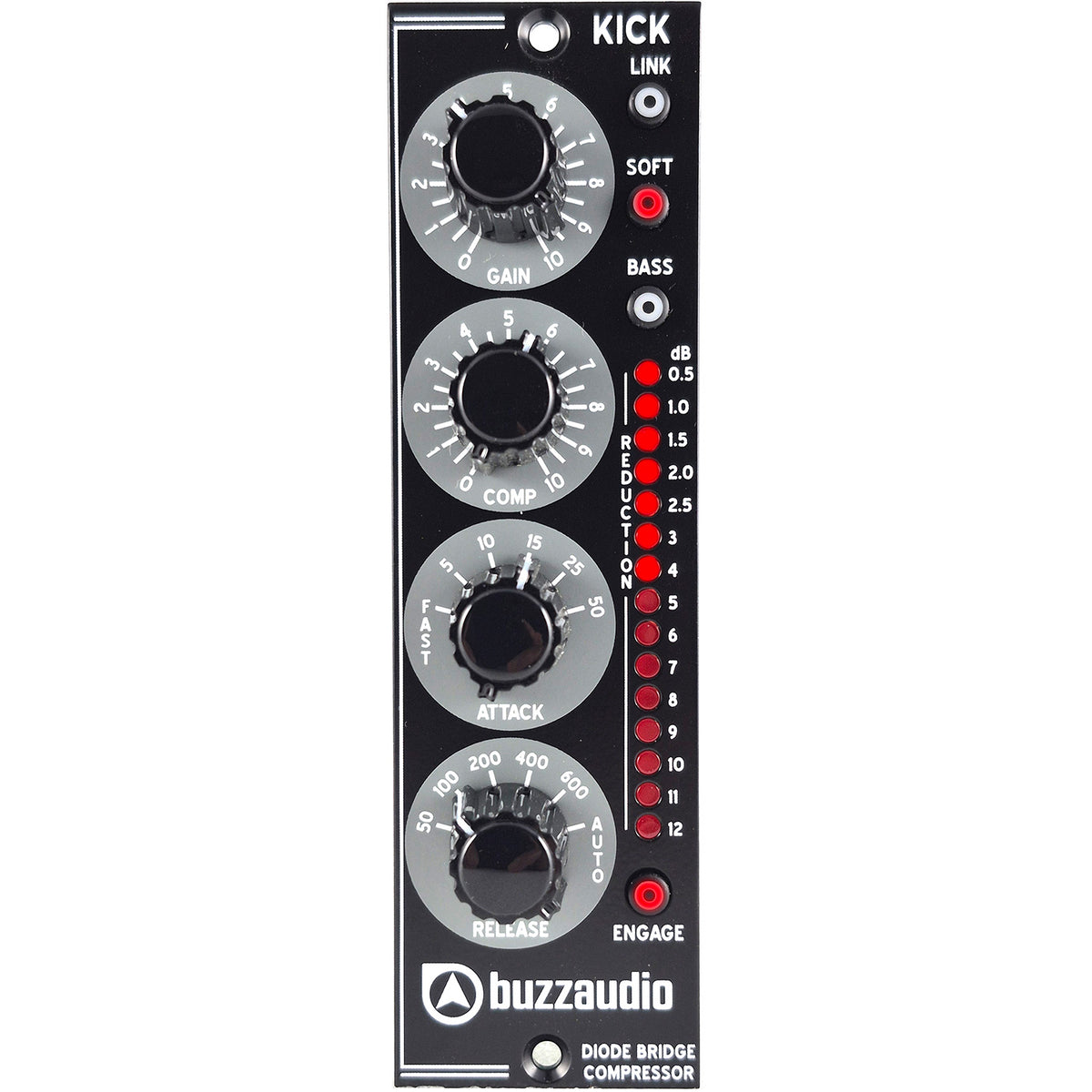 Buzz Audio KICK 500 Series Diode Bridge Compressor