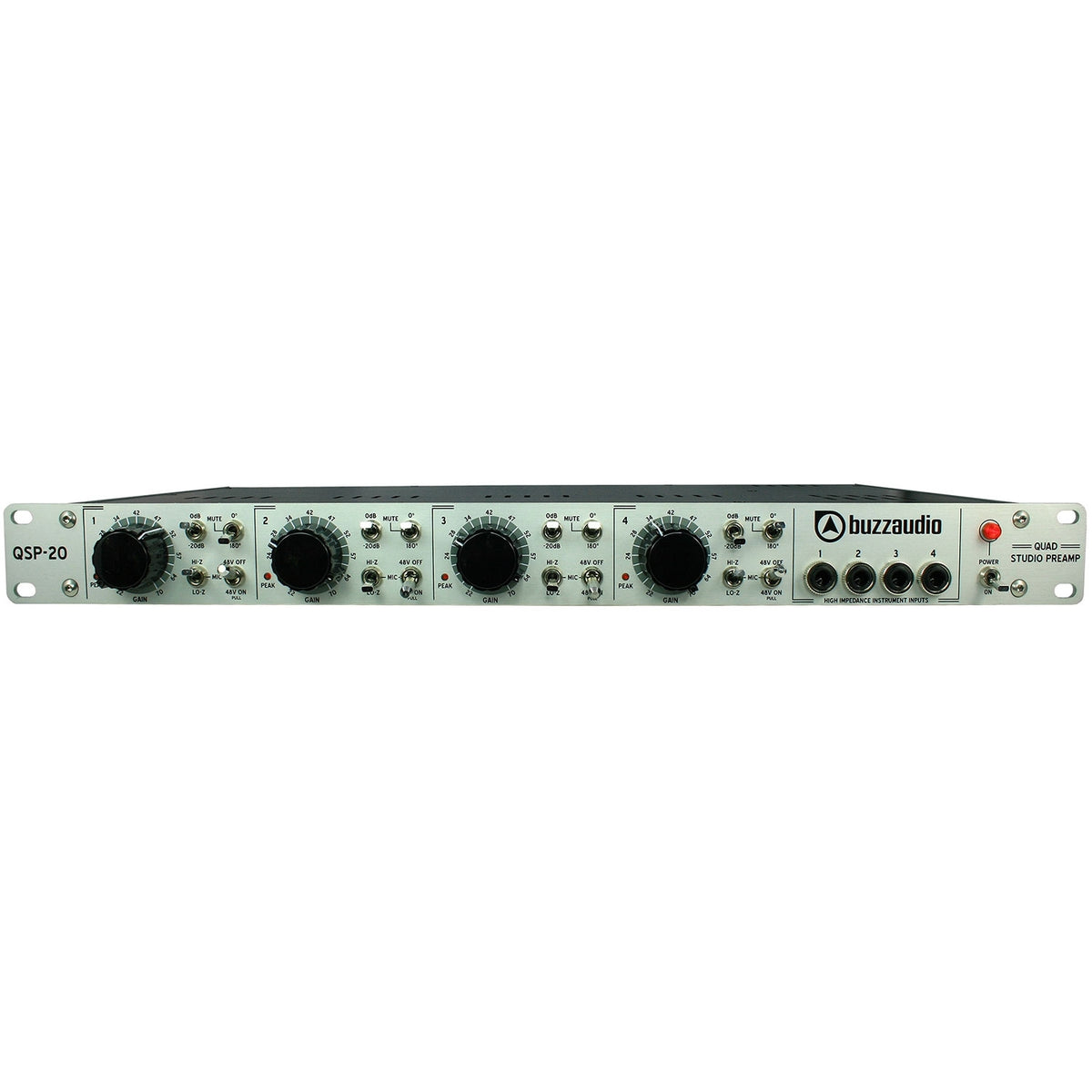 Buzz Audio QSP-20 Four-Channel Preamp